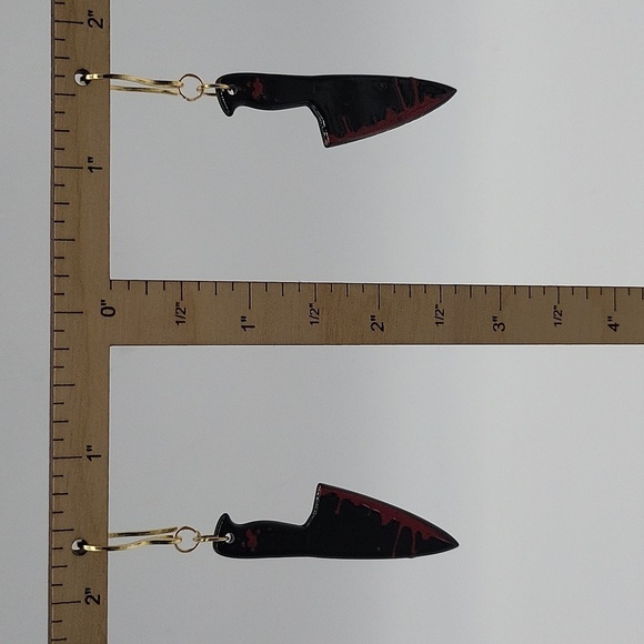 1923- Handmade Halloween Earrings NWT - Picture 6 of 6